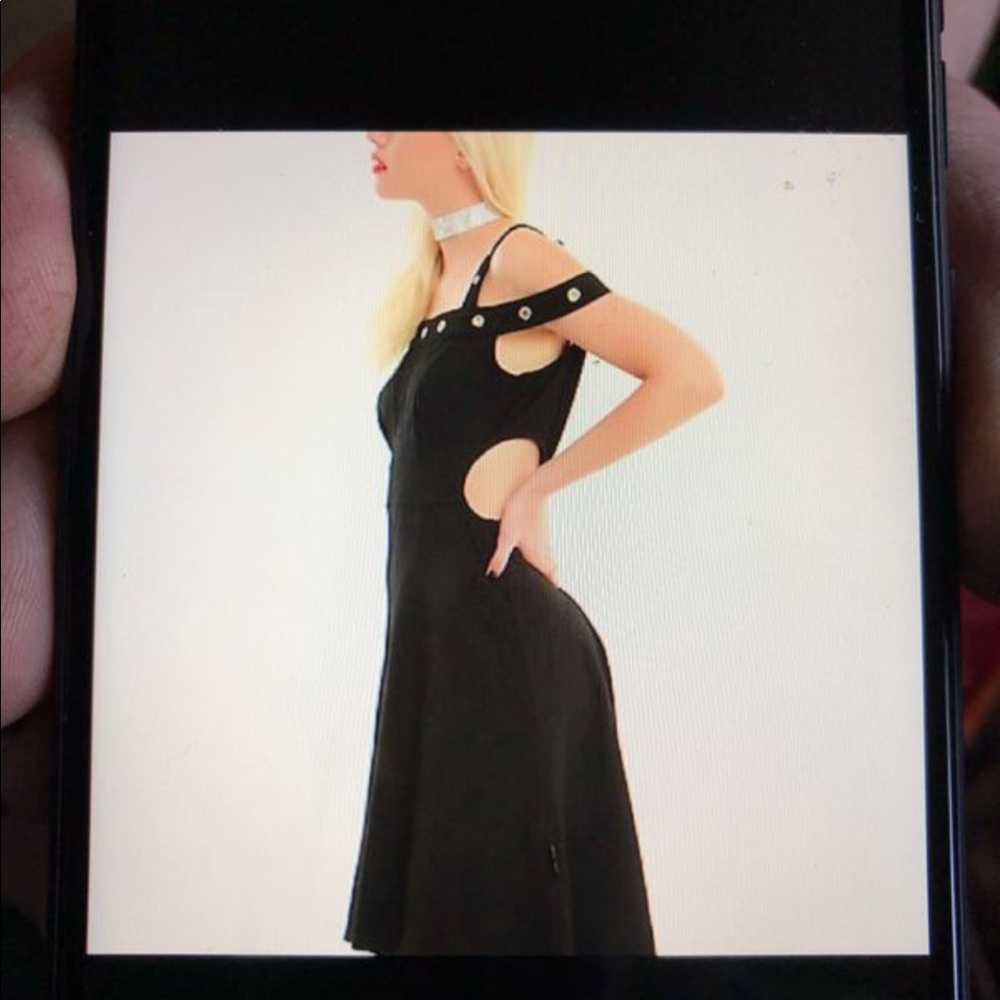 Hot Topic grommet strap dress - Picture 3 of 3